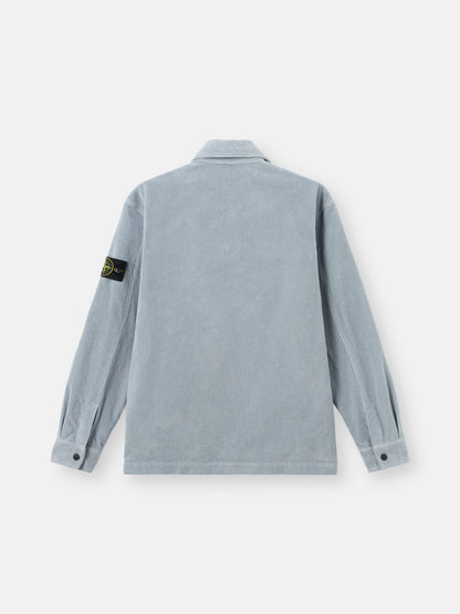 Stone Island Comfort-Fit Snap-Front Overshirt with Chest Pocket 1200016