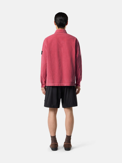 Stone Island Comfort-Fit Snap-Front Overshirt with Chest Pocket 1200016