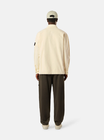 Stone Island Comfort-Fit Snap-Front Overshirt with Chest Pocket 1200016