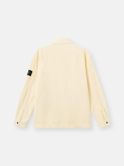 Stone Island Comfort-Fit Snap-Front Overshirt with Chest Pocket 1200016