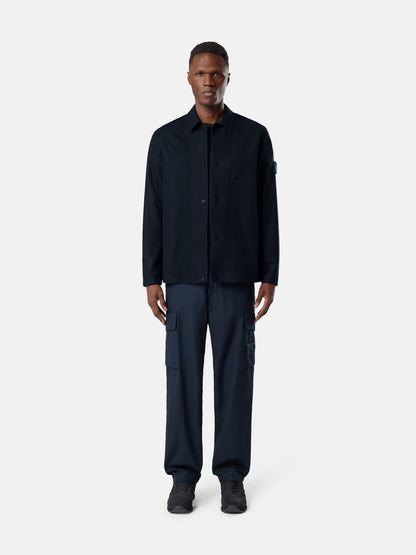 Stone Island Regular-Fit Overshirt With Chest Pocket 1200020