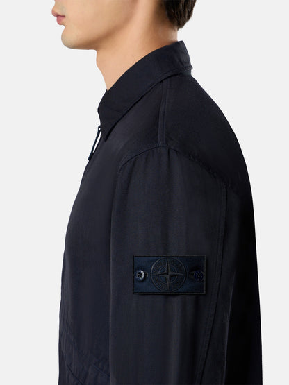 Stone Island Comfort-Fit Zip-Up Overshirt With Pockets 1200021