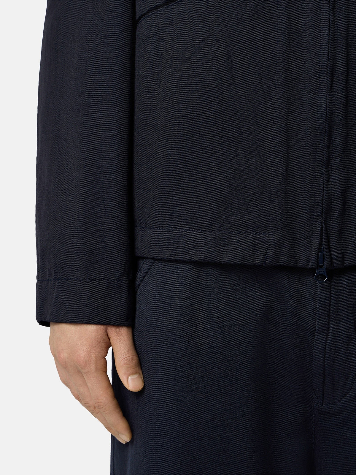 Stone Island Comfort-Fit Zip-Up Overshirt With Pockets 1200021