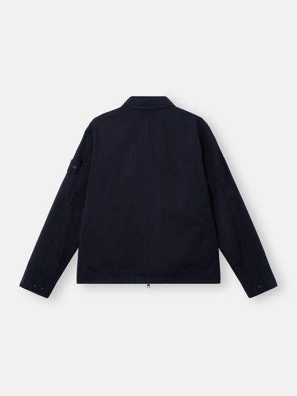 Stone Island Comfort-Fit Zip-Up Overshirt With Pockets 1200021