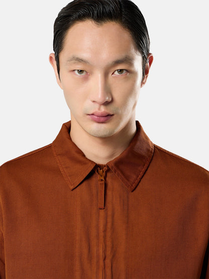 Stone Island Comfort-Fit Zip-Up Overshirt With Pockets 1200021