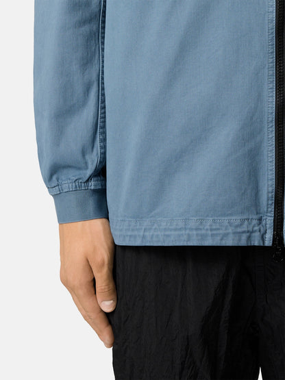 Stone Island Comfort-Fit Zip-Up Overshirt with Stand Collar 1200024