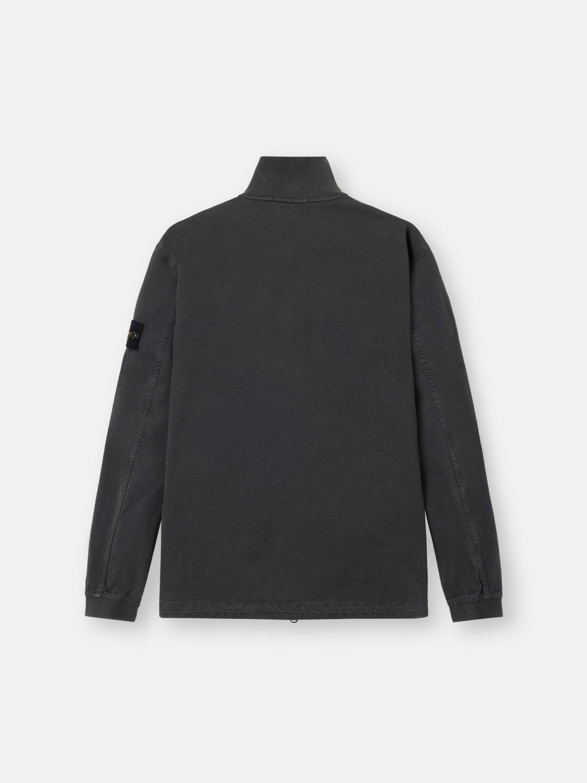 Stone Island Comfort-Fit Zip-Up Overshirt with Stand Collar 1200024