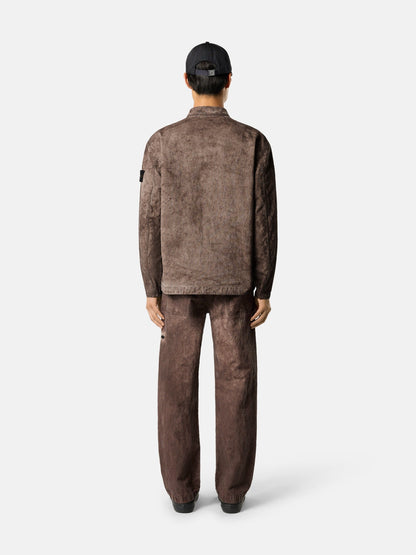 Stone Island Regular-Fit Zip-Up Overshirt with Chest Pockets 1200029