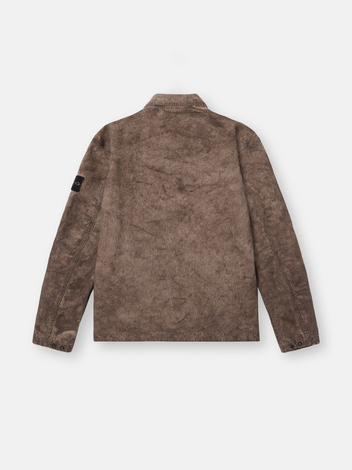 Stone Island Regular-Fit Zip-Up Overshirt with Chest Pockets 1200029
