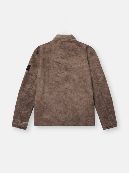 Stone Island Regular-Fit Zip-Up Overshirt with Chest Pockets 1200029