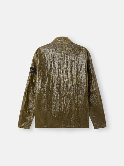 Stone Island Comfort-Fit Zip-Up Overshirt with Chest Pockets 1200031