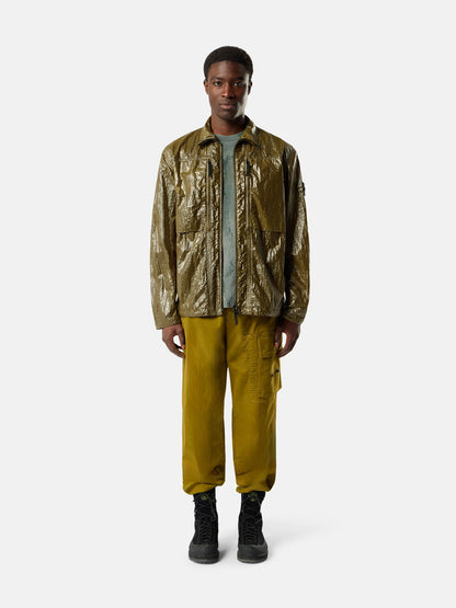 Stone Island Comfort-Fit Zip-Up Overshirt with Chest Pockets 1200031