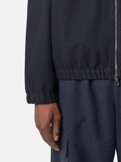 Stone Island Comfort-Fit Zip-Up Overshirt with Elasticated Cuffs 1200033