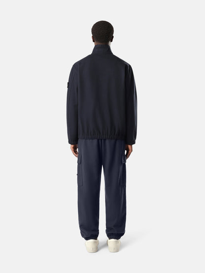 Stone Island Comfort-Fit Zip-Up Overshirt with Elasticated Cuffs 1200033