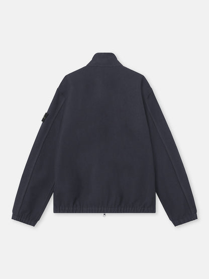 Stone Island Comfort-Fit Zip-Up Overshirt with Elasticated Cuffs 1200033