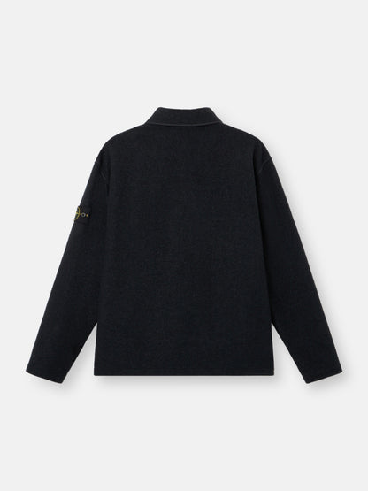 Stone Island Comfort-Fit Snap-Front Overshirt with Chest Pocket 1200034