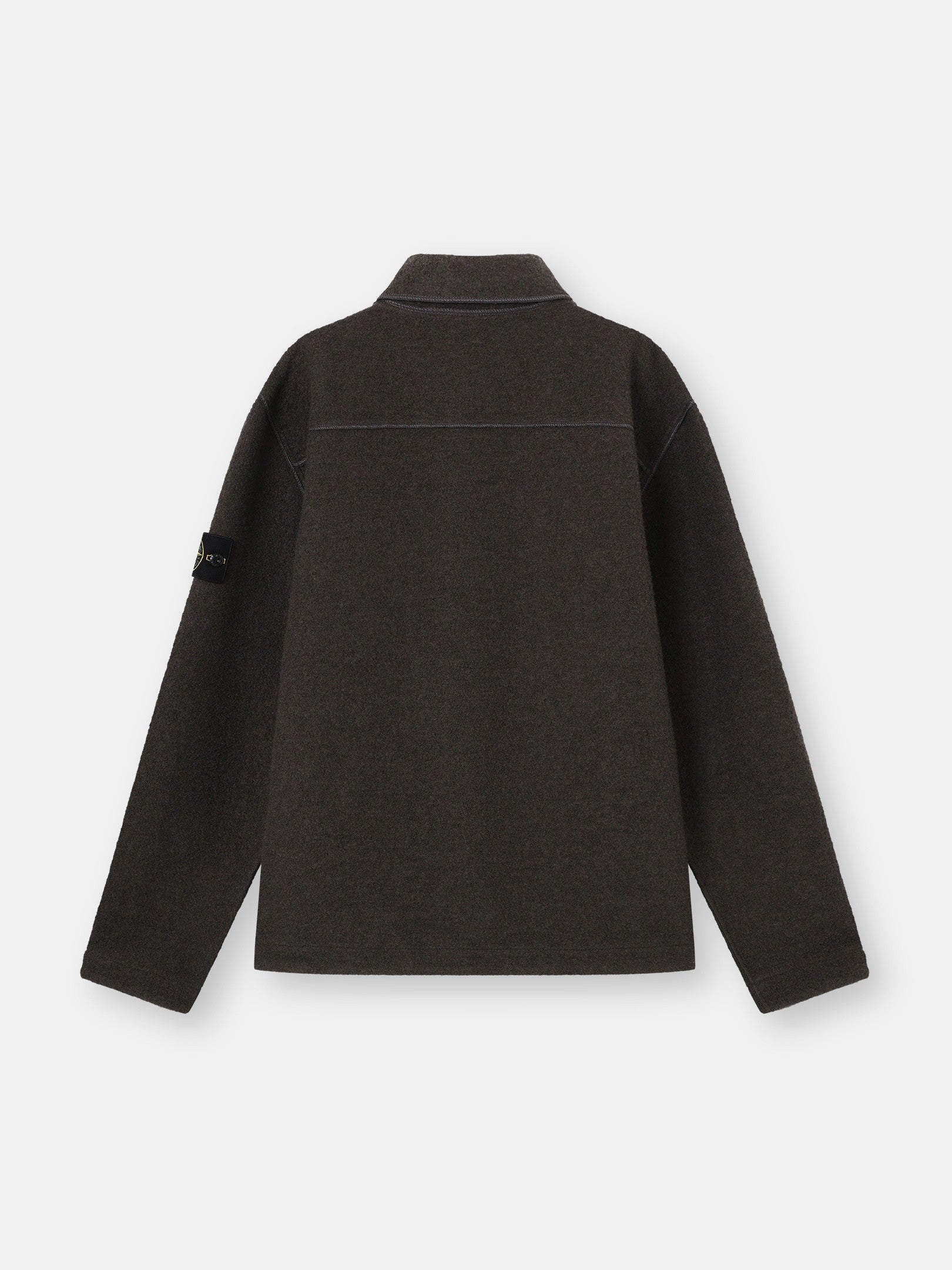 Stone Island Comfort-Fit Snap-Front Overshirt with Chest Pocket 1200034