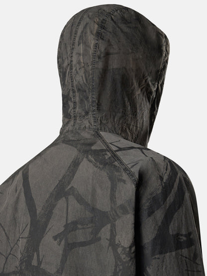 Stone Island Comfort-Fit Hooded Zip-Up Overshirt With Wind Resistance 1200038