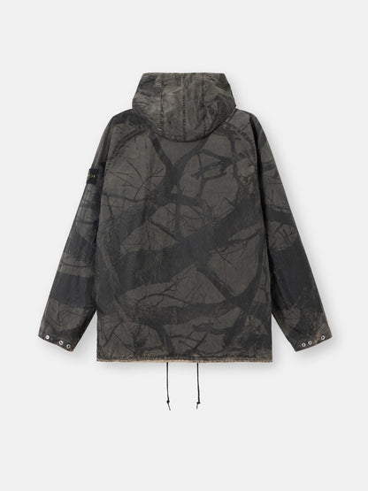 Stone Island Comfort-Fit Hooded Zip-Up Overshirt With Wind Resistance 1200038