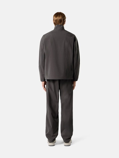 Stone Island Loose-Fit Zip-Up Overshirt with Drawcord Hem 1200040
