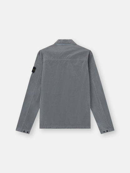 Stone Island Regular-Fit Zip-Up Overshirt with Chest Pocket 1200041