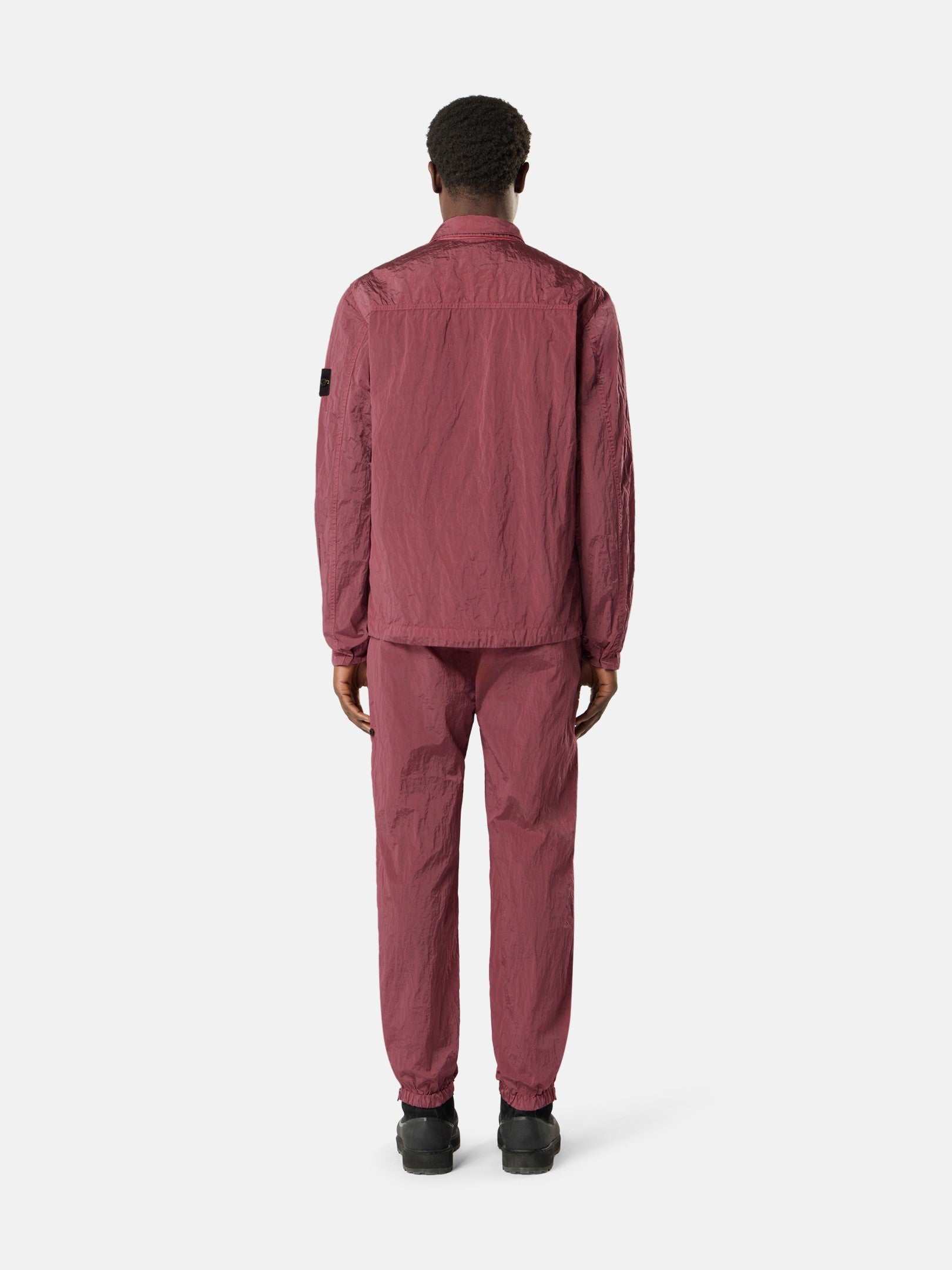 Stone Island Regular-Fit Zip-Up Overshirt with Chest Pocket 1200041
