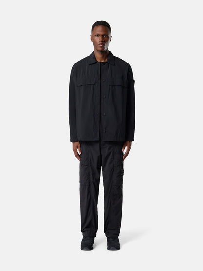 Stone Island Comfort-Fit Snap-Front Overshirt with Chest Pockets 1200044