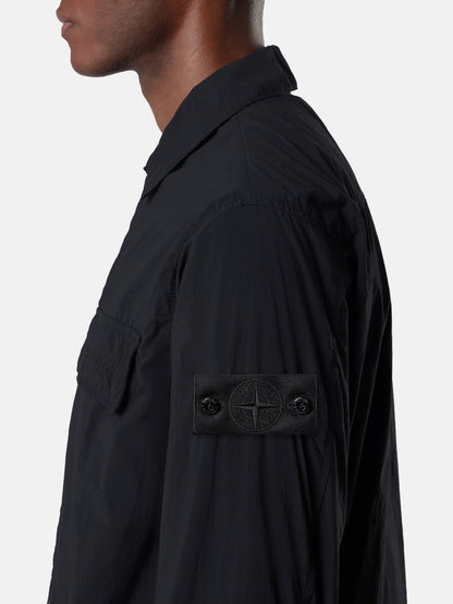 Stone Island Comfort-Fit Snap-Front Overshirt with Chest Pockets 1200044