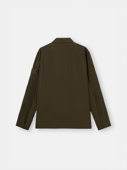 Stone Island Comfort-Fit Snap-Front Overshirt with Chest Pockets 1200044