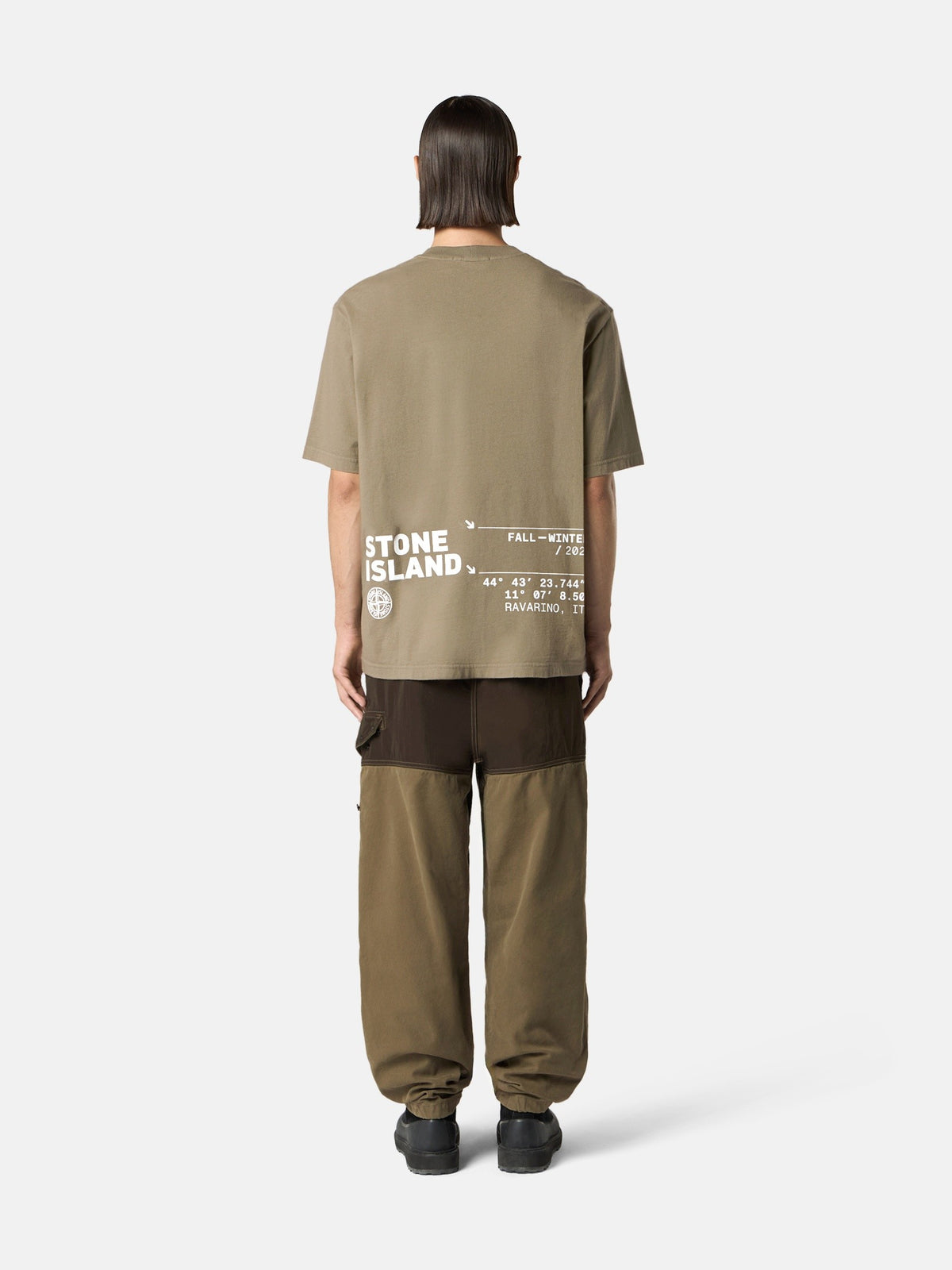 Stone Island Regular-Fit T-Shirt With ‘Mud’ Print 2100001