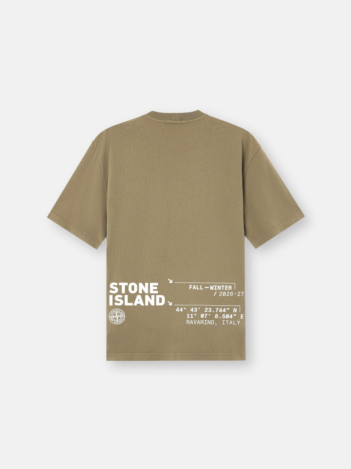 Stone Island Regular-Fit T-Shirt With ‘Mud’ Print 2100001