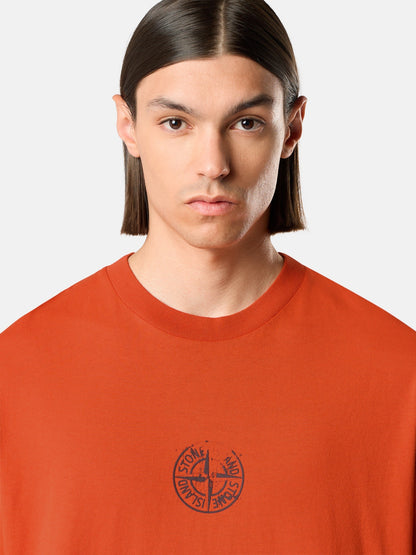 Stone Island Regular-Fit T-Shirt With ‘Mud’ Print 2100001