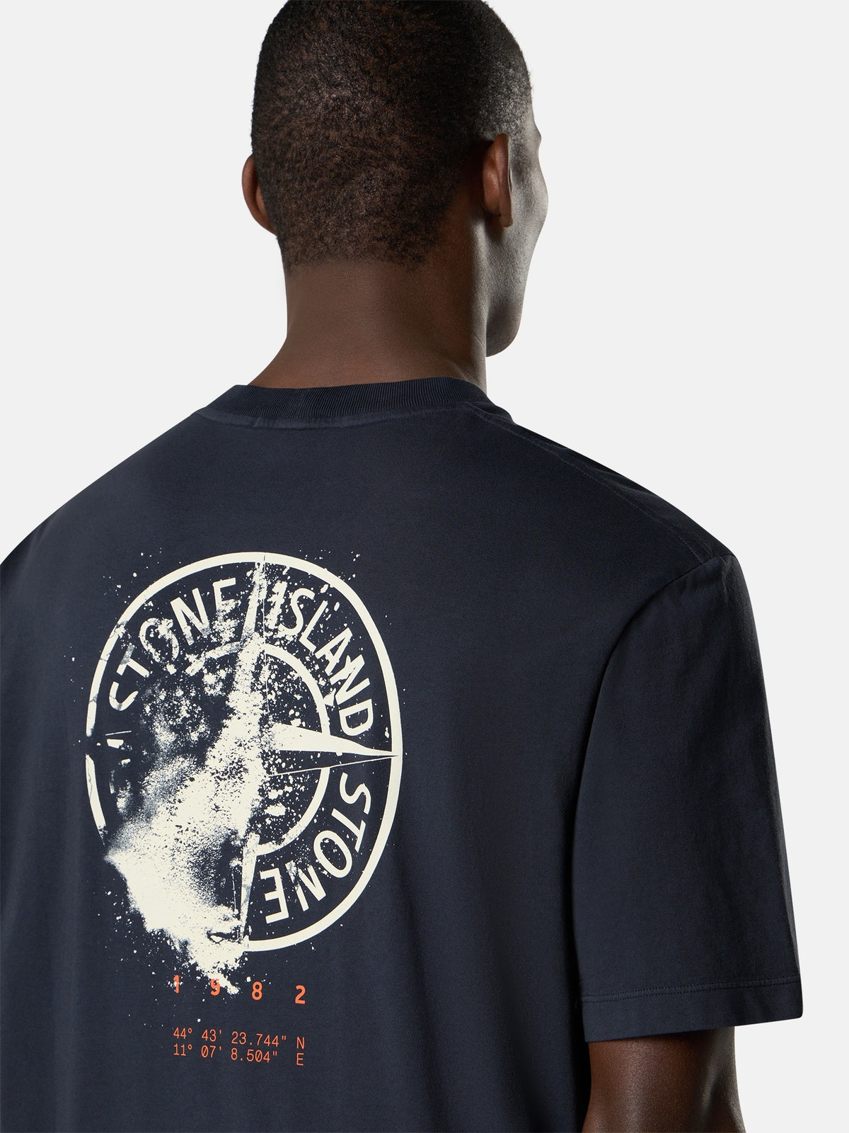 Stone Island Regular-Fit T-Shirt With ‘Mud’ Print 2100001