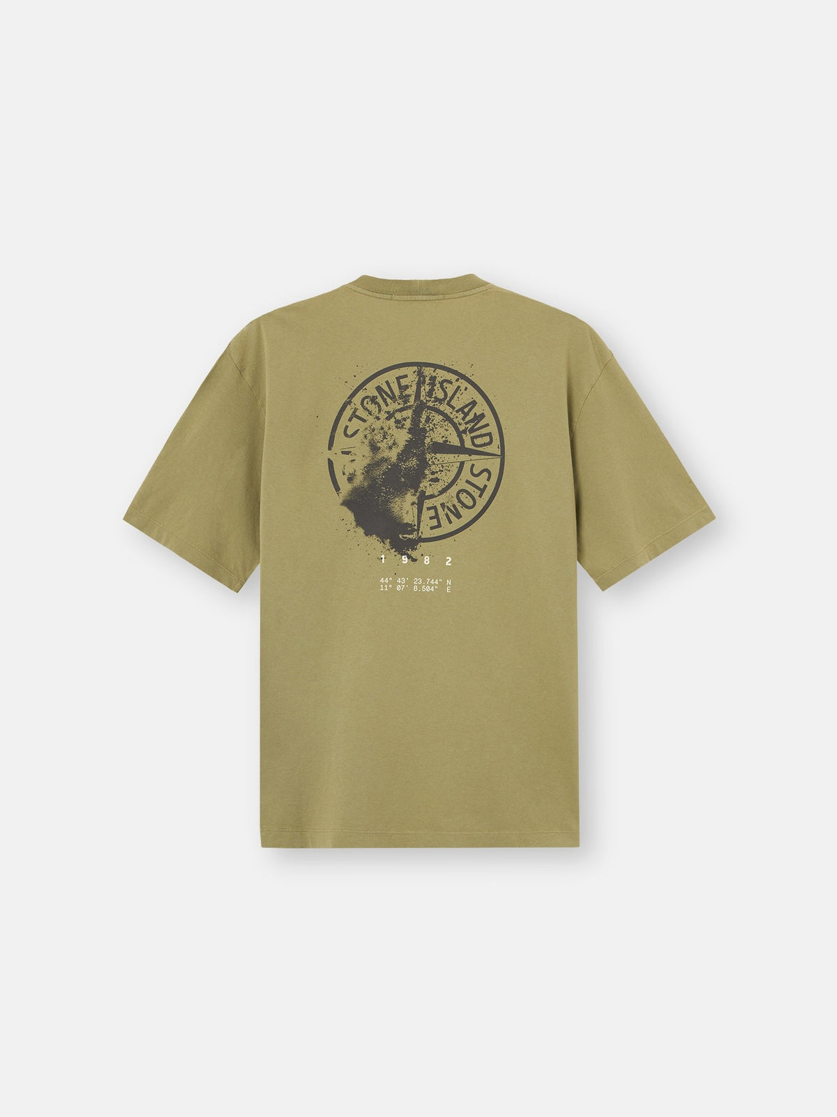 Stone Island Regular-Fit T-Shirt With ‘Mud’ Print 2100001