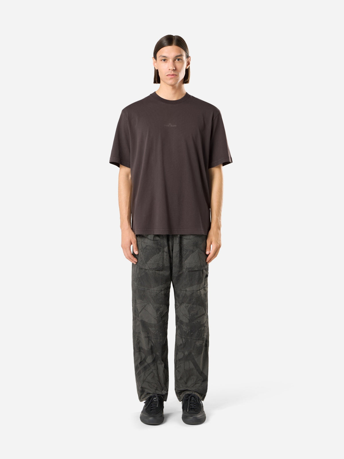 Stone Island Regular-Fit T-Shirt With ‘Mud’ Print 2100001