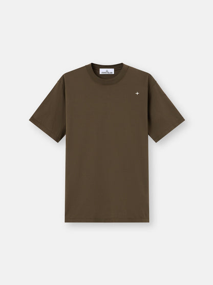 Stone Island Regular-Fit T-Shirt with Stone Island Star Embroidery 2100003