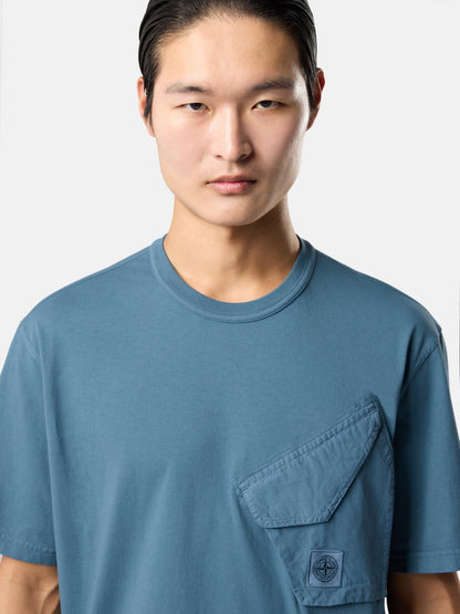 Stone Island Regular-Fit T-Shirt with Chest Pocket 2100008
