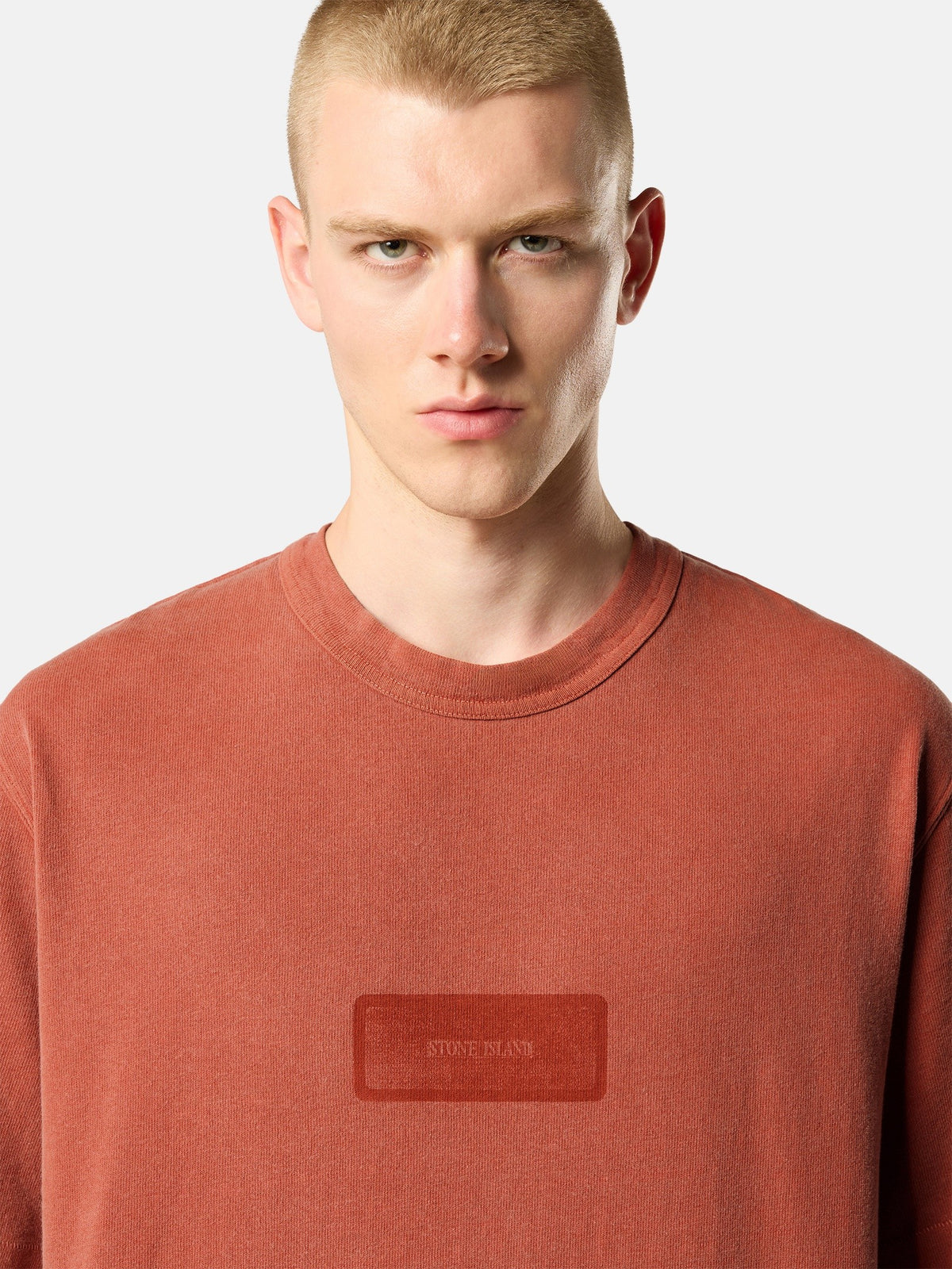Stone Island Regular-Fit T-Shirt with Rectangular Print 2100012