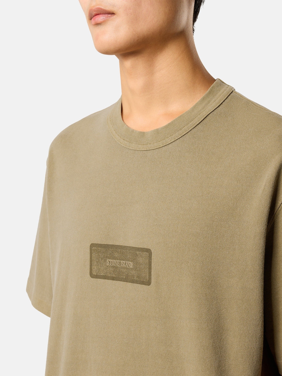 Stone Island Regular-Fit T-Shirt with Rectangular Print 2100012