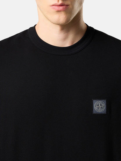 Stone Island Regular-Fit T-Shirt with Compass Logo Patch 2100015