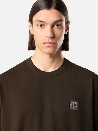 Stone Island Regular-Fit T-Shirt with Compass Logo Patch 2100015