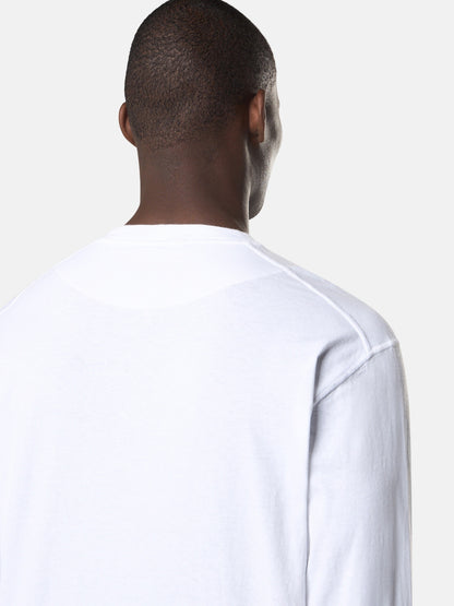 Stone Island Slim-Fit Long-Sleeve T-Shirt with 'fissato' Effect 2100025