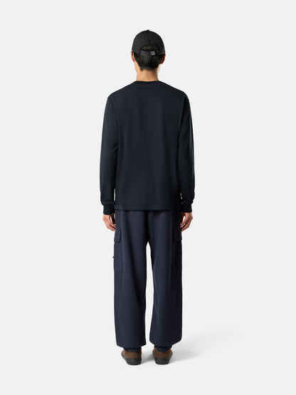 Stone Island Slim-Fit Long-Sleeve T-Shirt with 'fissato' Effect 2100025