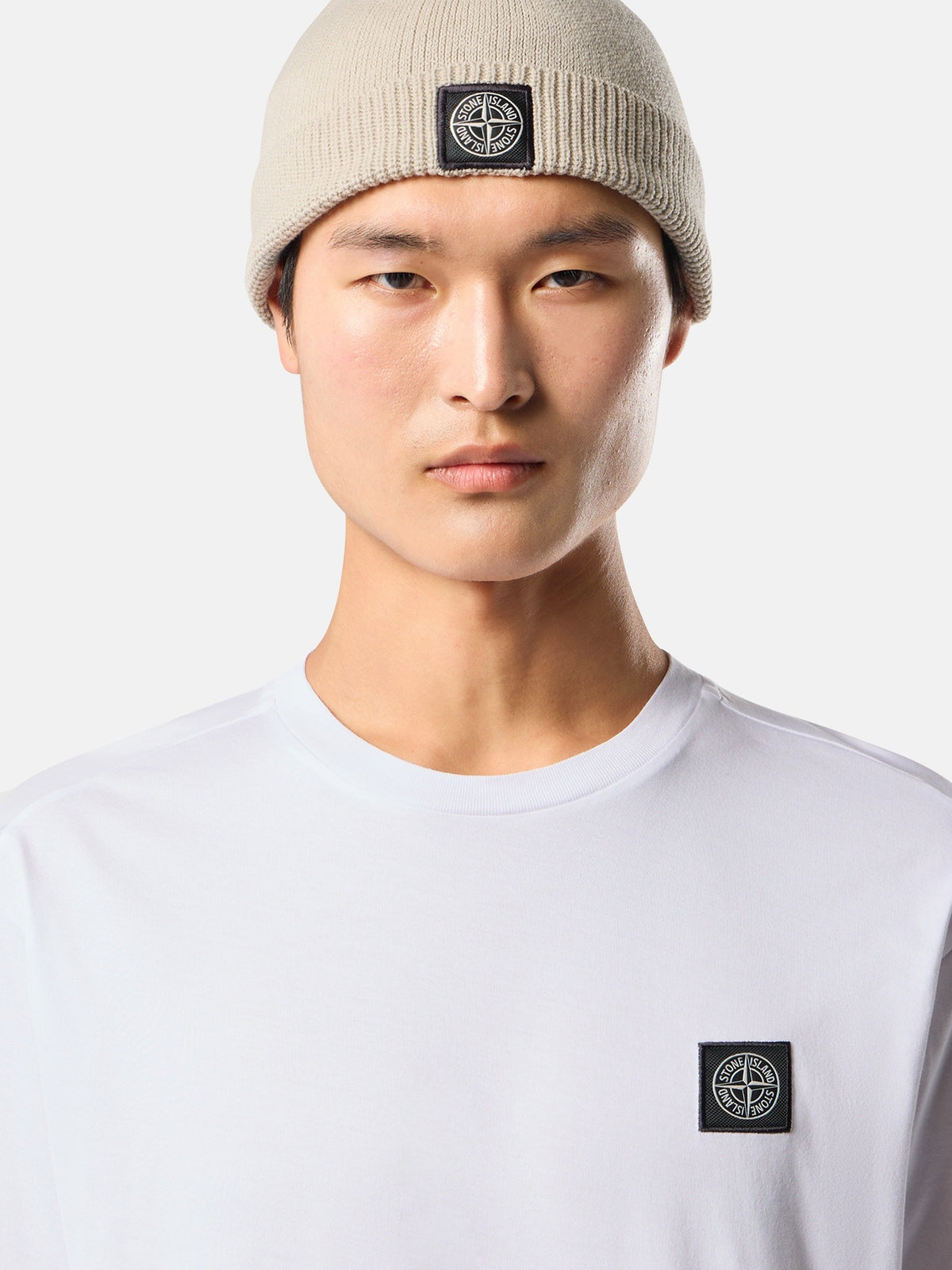 Stone Island Slim-Fit T-Shirt with Compass Patch 2100027