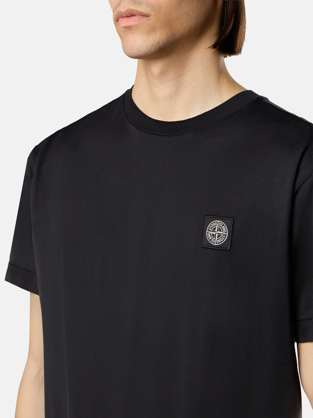 Stone Island Slim-Fit T-Shirt with Compass Patch 2100027