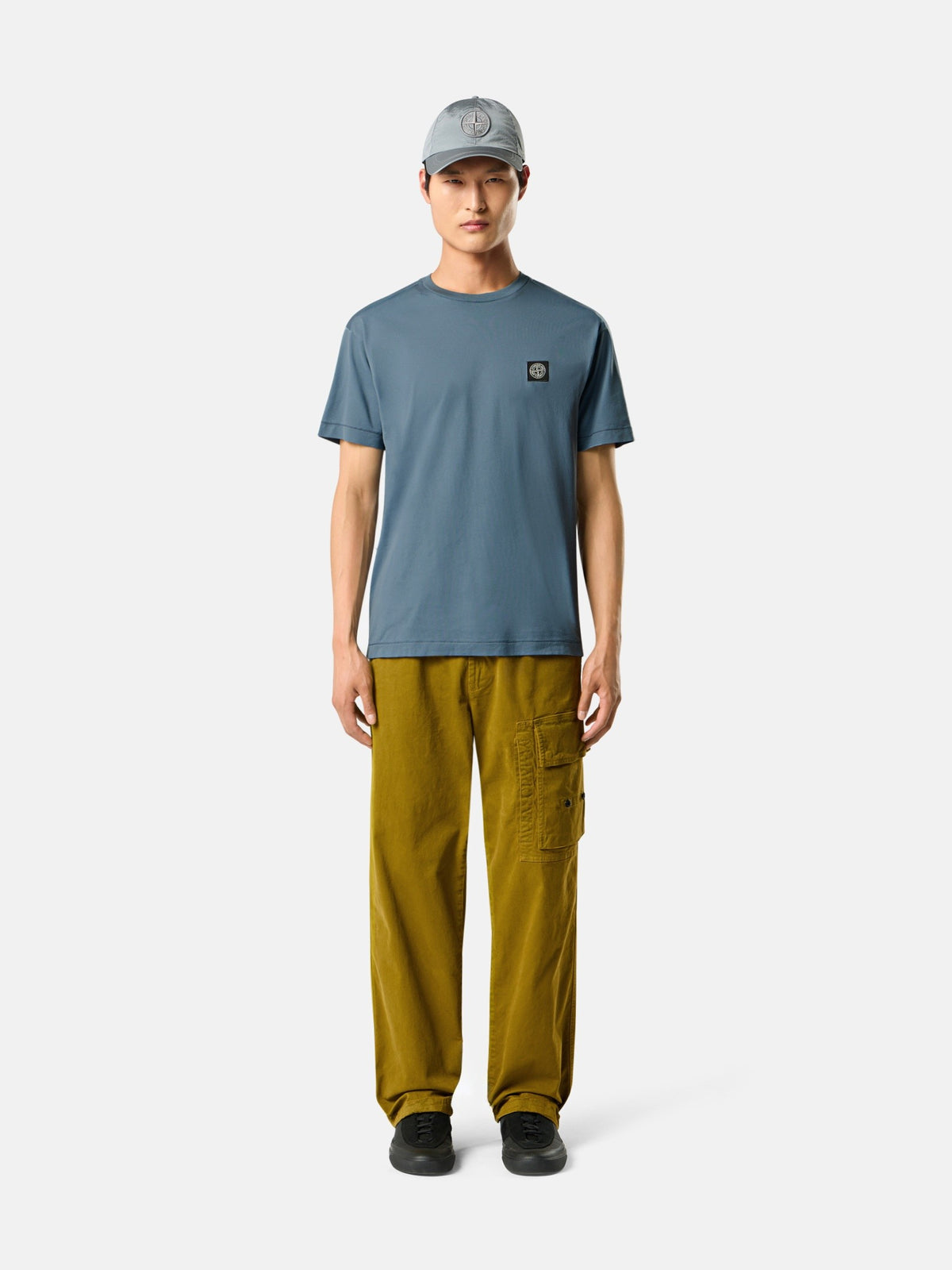 Stone Island Slim-Fit T-Shirt with Compass Patch 2100027