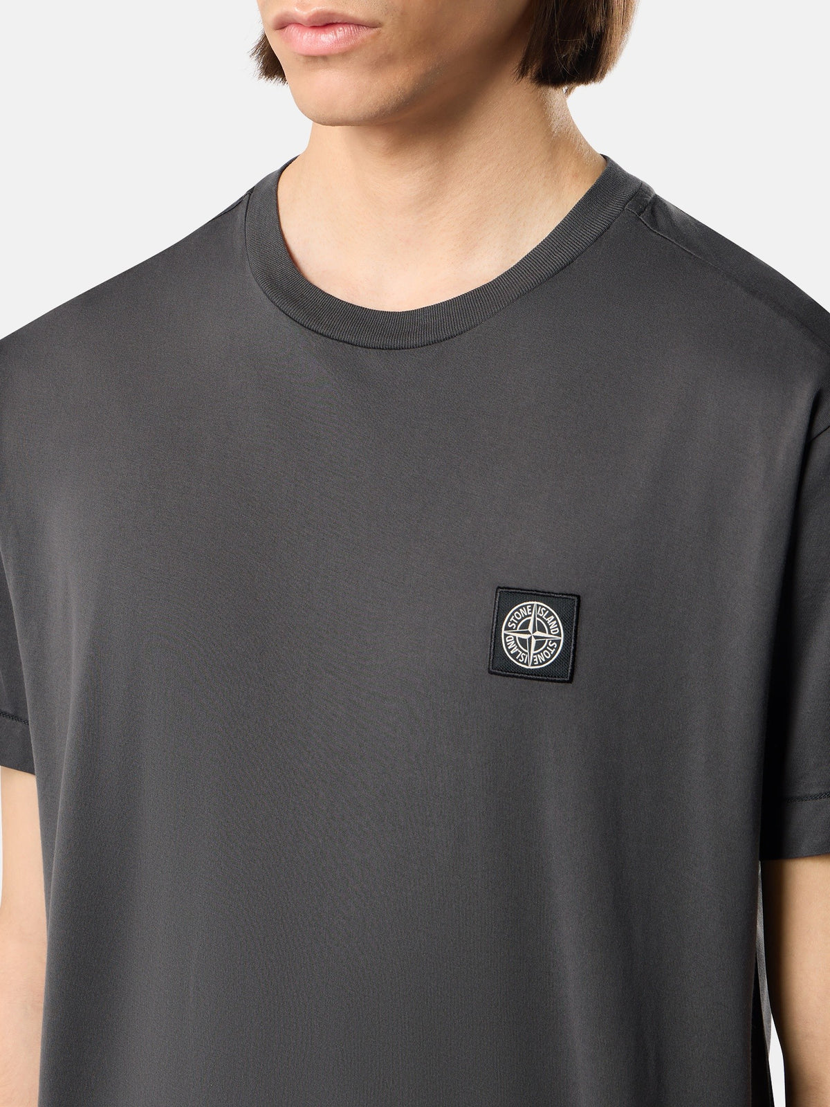 Stone Island Slim-Fit T-Shirt with Compass Patch 2100027