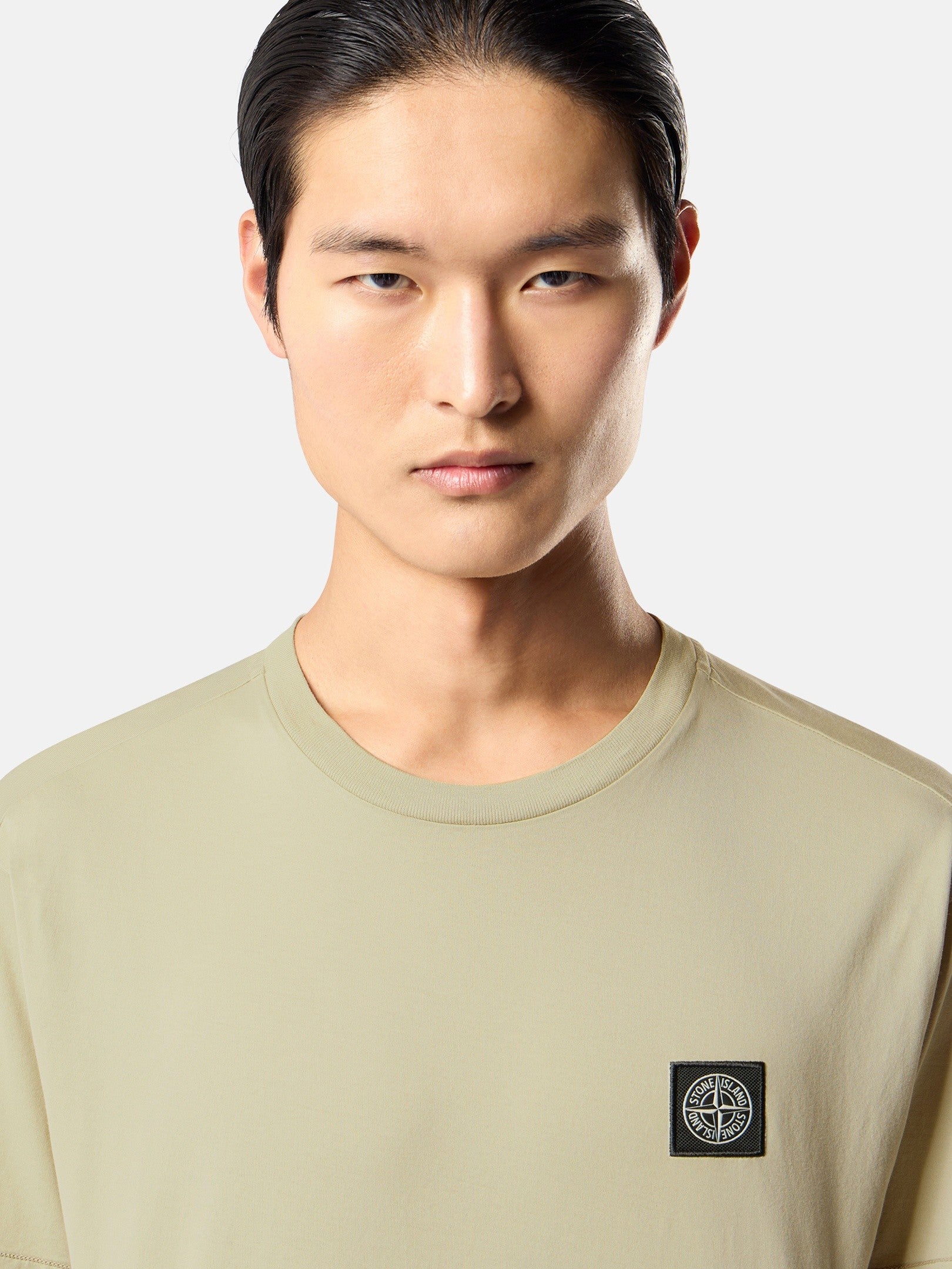 Stone Island Slim-Fit T-Shirt with Compass Patch 2100027