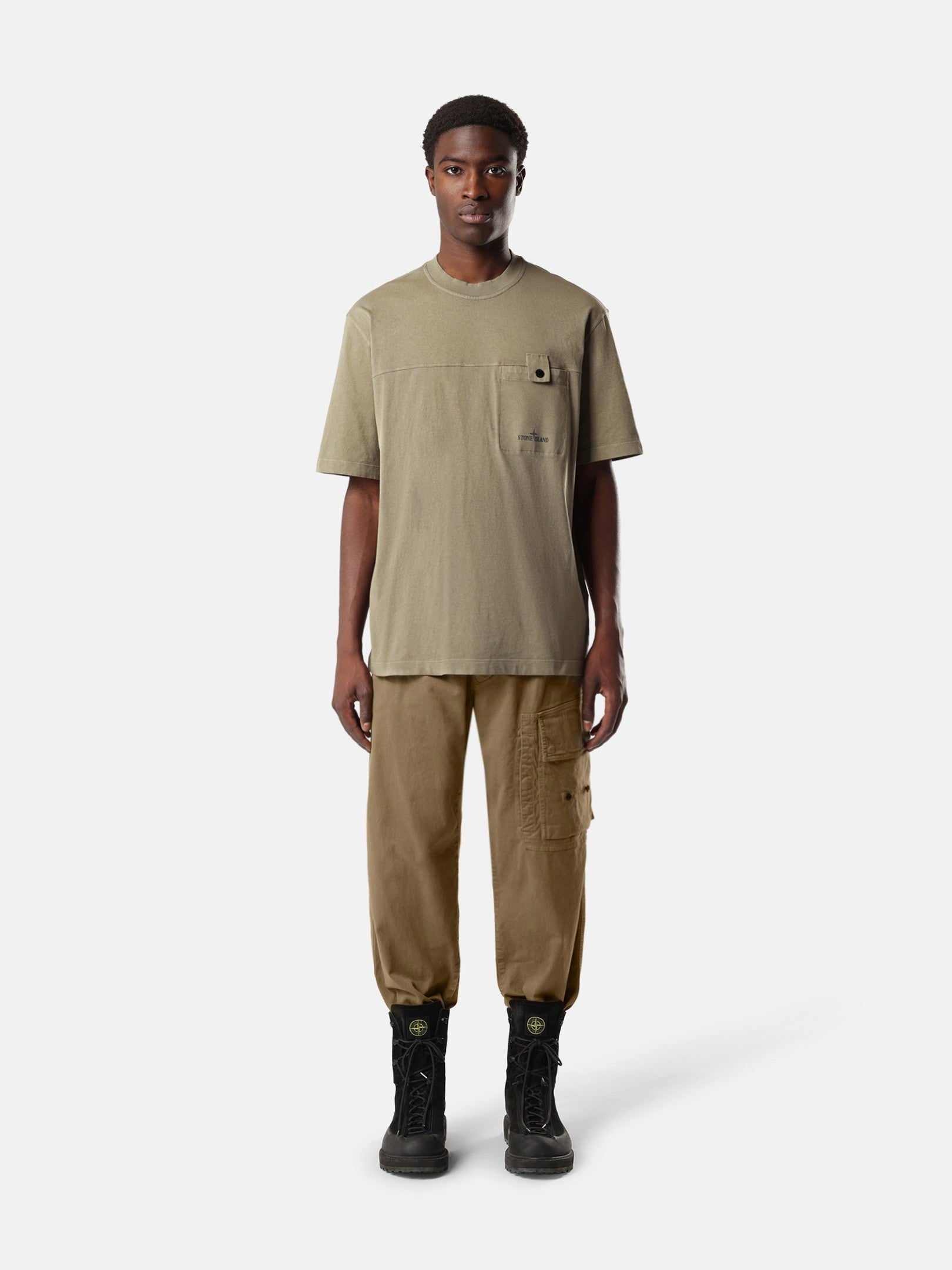 Stone Island Regular-Fit T-Shirt with Chest Pocket 2100028