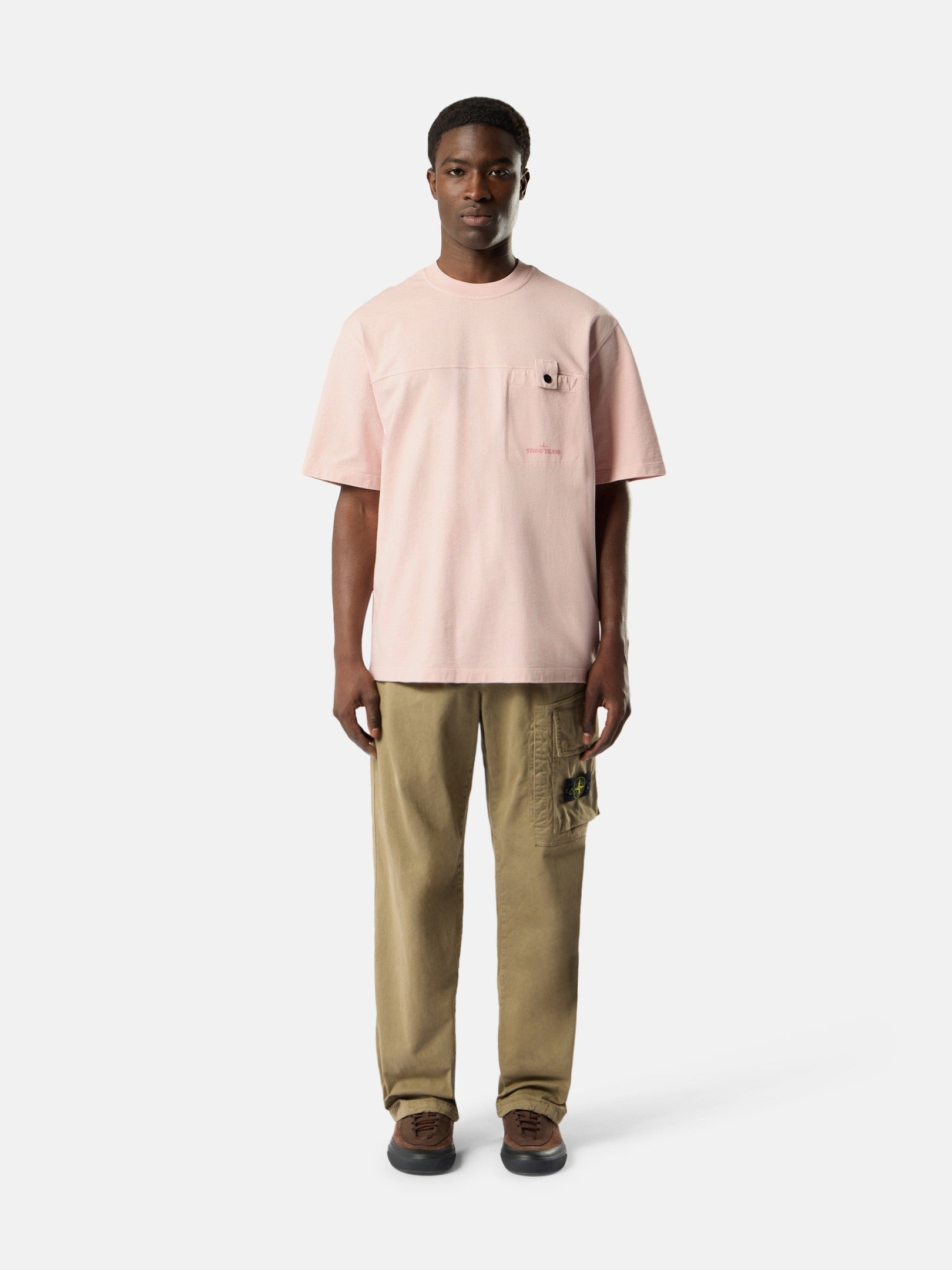 Stone Island Regular-Fit T-Shirt with Chest Pocket 2100028